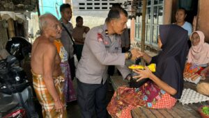 Aksi Nyata Polres Lombok Barat Bantu Warga Lewat Nutrisi Mantap