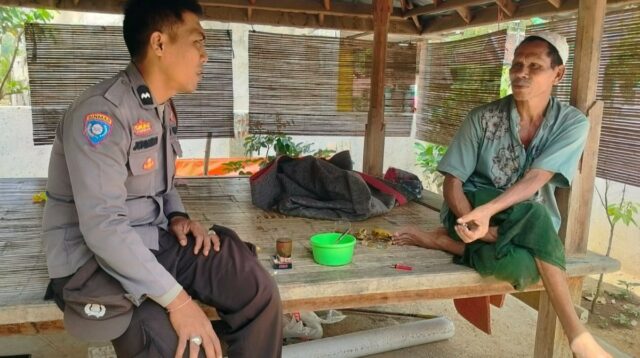 Polsek Lembar Dorong Partisipasi Warga Eyat Mayang dalam Program Pangan Nasional