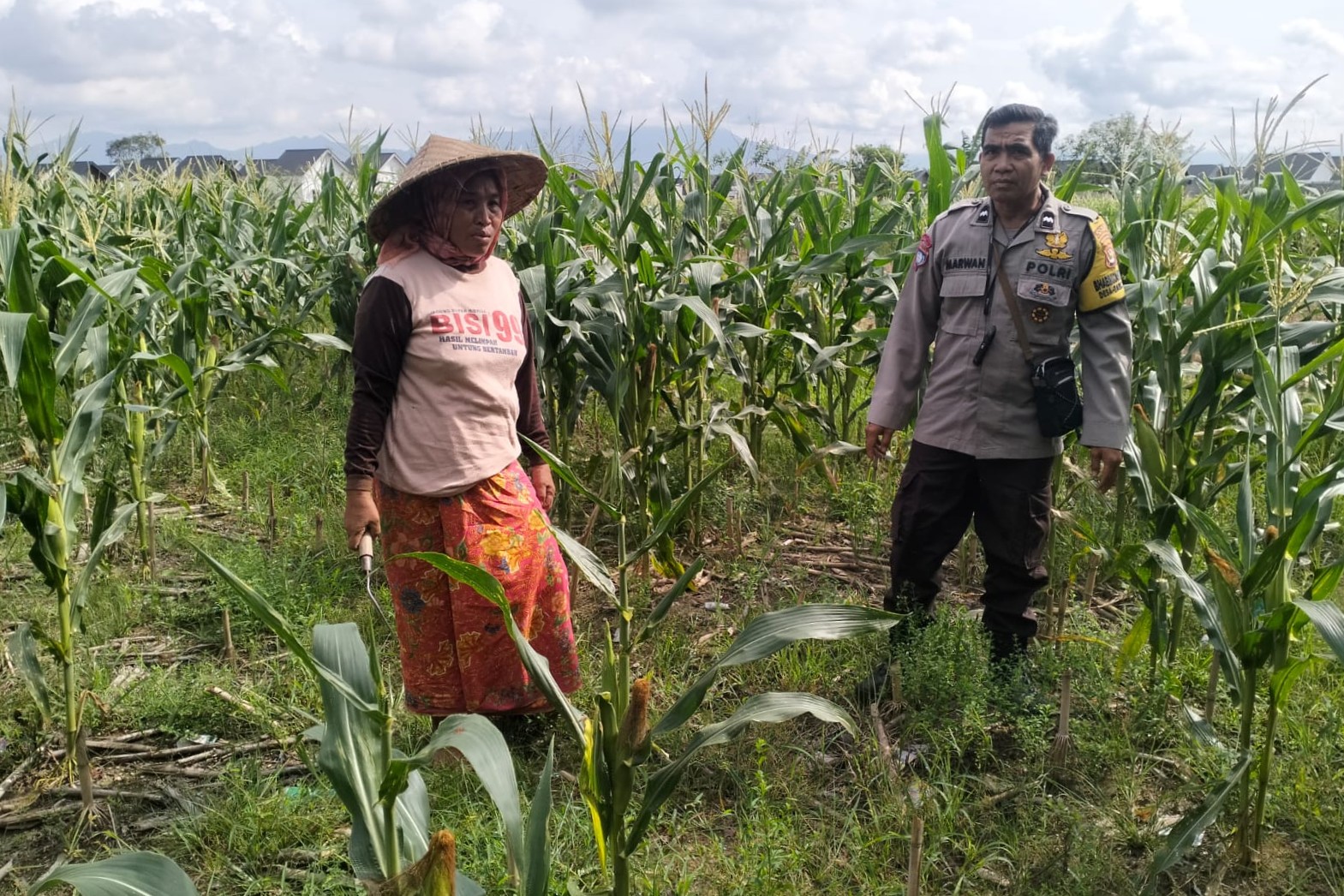 Polsek Labuapi Bangun Kesadaran Pangan Mandiri di Karang Kebon