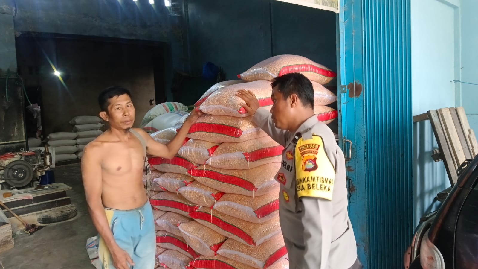 Sinergi Polri dan Pengusaha Lokal Jaga Pasokan Jagung di Lombok Barat