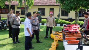 Kapolres Lobar Pimpin Apel Kesiapan Bencana, Tekankan Respons Cepat